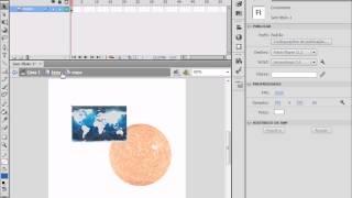 Flash CS6  Jogo de Nave  Aula 02  Criando Menu Inicial [upl. by Barger]