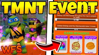 New TMNT Event In Weapon Fighting Simulator [upl. by Jezabella]