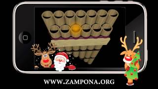 Rudolph the RedNosed Reindeer Zampoña Tutorial [upl. by Amorita532]