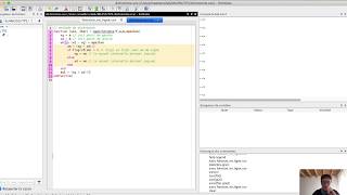 Maths avec Scilab  méthode de dichotomie [upl. by Lekzehcey]