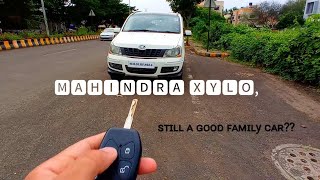 Mahindra Xylo detailed reviewownership experiencetop variant comfortable MUVvalue for money [upl. by Berky209]