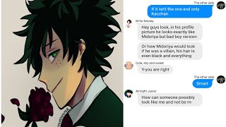 INTRO III Mha lyrics prank ft villain Deku [upl. by Cherilyn]