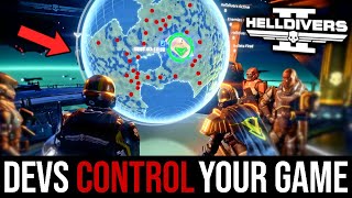 Helldivers 2 How the Devs Alter Your Missions in Realtime [upl. by Tallbot]