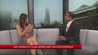 COVID spikes and vaccines are in shortage CDC warns [upl. by Cristy]