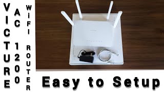 How to setup WiFi router Victure AC1200 Amazon link in the description [upl. by Beatrix]