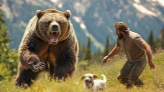 Man Walking His Dog Gets MAULED By Grizzly Bear [upl. by Cordy]