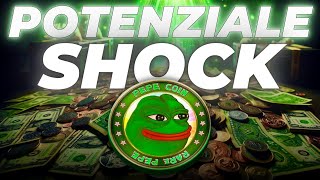 PEPECOIN CRYPTO HA UN POTENZIALE SHOCK [upl. by Adilen]