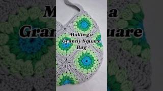 🌟Starburst Granny Square Bag🌟 crochet handmade grannysquare [upl. by Acnayb]