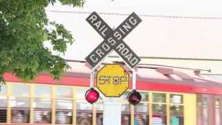 Illinois Railway Museums Railroad Crossing Signals [upl. by Marylin]