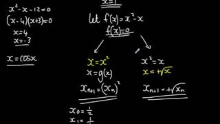 91 GCSE Maths Iteration Solving Equations using an iterative formula [upl. by Andrus]