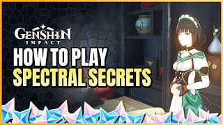 How To Play Spectral Secrets Day 1 Guide  Electric Lamps Using Electrograna  Genshin Impact [upl. by Hsirehc]