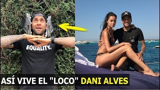 ASÍ VIVE DANI ALVES CON JOANA SANZ 😍 EL FUTBOLISTA MAS ALEGRE DEL MUNDO [upl. by Eneliak]