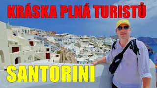 SANTORINI 2024  Thira Théra hlavní město Fira nejkrásnější západy slunce v městečku Oia [upl. by Ellevart]