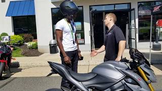 buying a 2016 suzuki gsxs1000 [upl. by Hoisch]