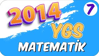 2014 YGS MATEMATİK 7 [upl. by Inalem]