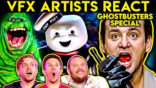 VFX Artists React to Bad amp Great GHOSTBUSTERS CGi [upl. by Tonye]