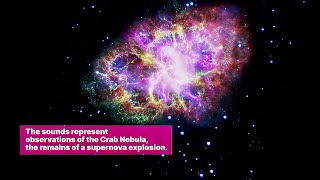 The Sound of a Nebula  NASA Converts X Rays from Space into Audio [upl. by Sirovat452]