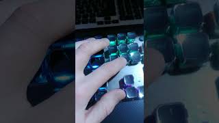 Blue Switch Keyboard review ALUA F2088 Tactical Blue Sound Test GREAT CHEAP KEYBOARD [upl. by Randee]