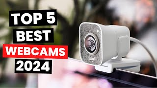 Top 5 Best Webcams 2024 [upl. by Vincenz]