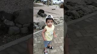 Baby ne bnder ko sone nhi dia🤣 youtubeshorts fun viral [upl. by Sorci]