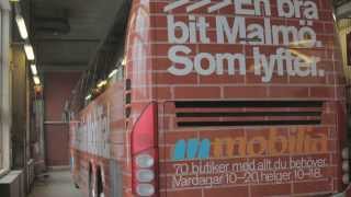 MOBILIA Shopping  bussfoliering  bus wrap [upl. by Porett]