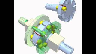 Ball overrunning clutch 1 [upl. by Alemak44]