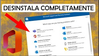 DESINSTALAR Office por COMPLETO  Cualquier versión 2023 [upl. by Celestyn379]