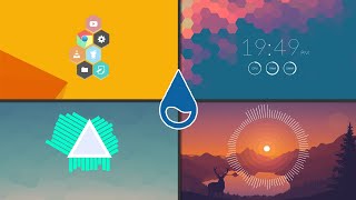 How To Customize Your Desktop With Rainmeter  Add Clocks System Monitors And More To Your Desktop [upl. by Rawley]