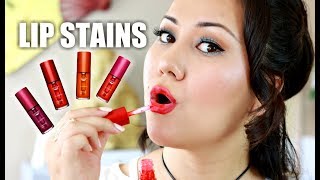 CLARINS New WATER LIP STAINS  300 Kisses Proof vs Lip Oils Product Talks [upl. by Pepper]