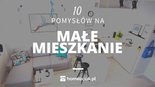 Jak urządzić małe mieszkanie  10 pomysłów aranżacja wnętrz projekty [upl. by Lanny160]