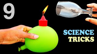 9 Easy Science Experiments At Home  School Science Experiments [upl. by Aninotna771]