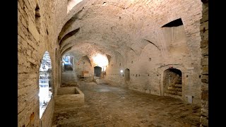 Città e Borghi🐌Palazzo Ducale Sotterranei🌏Urbino [upl. by Linson720]