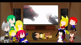 Past Danmachi  Season 2  React to Bell VS Asterius Full Fight ║Spanish║ Part 3 [upl. by Aceber]