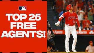 The Top 25 free agents Where will they land Feat Shohei Ohtani Cody Bellinger and MORE [upl. by Eornom]