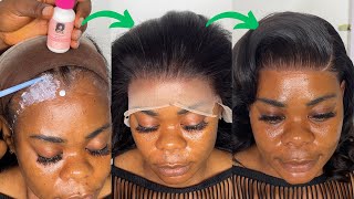 SAVE Your Edges NO GLUE Frontal Wig Install for Beginners  AliPearl Hair [upl. by Dag]