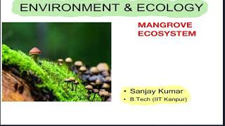 L13 Mangrove Ecosystem Adaptations Importance and Mangroves in India UPSC CSE Sanjay Kumar [upl. by Emily]