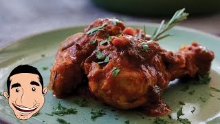 CHICKEN CACCIATORE  One of the Best Chicken Recipes Ever  Italian Chicken Casserole [upl. by Elinnet]