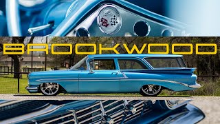 1959 Chevy Impala Wagon The BROOKWOOD [upl. by Frisse187]