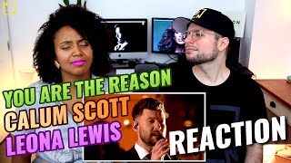 Calum Scott x Leona Lewis  You Are The Reason  Live  The One Show  REACTION [upl. by Eiralih]