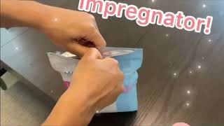 Opening Home Insemination Syringe kit Impregnator  MakeAmomcom [upl. by Fu433]