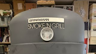 Sorta restoring an Brinkmann Smoke N Grill [upl. by Cordle]