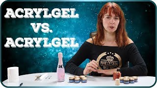 Acrylgel vs Acrylgel [upl. by Noillimaxam14]