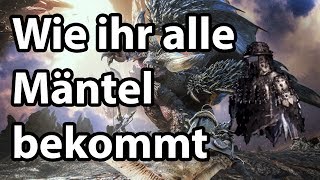 Monster Hunter World  Wie ihr Alle Mäntel bekommt [upl. by Ninnetta932]