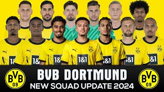 BORUSSIA DORTMUND SQUAD UPDATE 2024 FT JADON SANCHO IAN MAATSEN [upl. by Lebatsirhc]