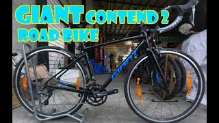 GIANT contend 2 2021 model Review and Bike checks [upl. by Camel]