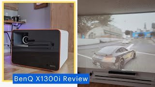 BenQ X1300i Gaming Projector Review [upl. by Akirdnahs]