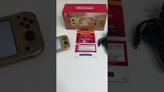 GOLD Nintendo Switch Limited Edition  Zelda Hyrule Edition Console [upl. by Punke921]