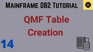 SQL Table Creation Using QMF  Mainframe DB2 Practical Tutorial  Part 14 [upl. by Akvir]