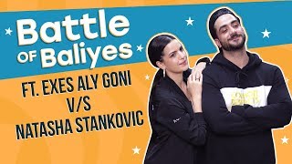 Exes Aly Goni and Natasha Stankovic challenge each other for a dance battle  Battle of Baliyes [upl. by Alysa]