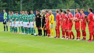 Skrót meczu Młoda Legia  Młody Górnik [upl. by Atims]